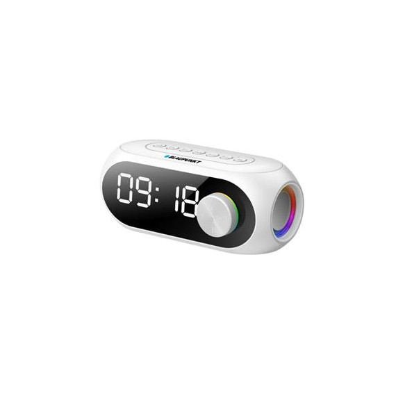 Altavoz Bluetooth RB-M26 Con Reloj Despertador y Radio FM, Altavoz