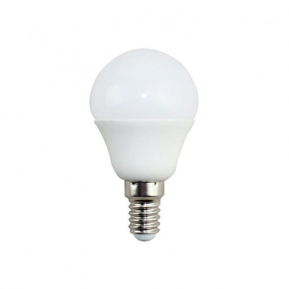 Bombilla Led Esférica E14 P45 7W Blanco Frio