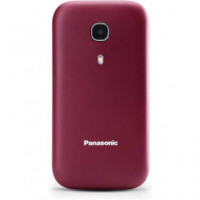 PANASONIC Telefono Movil de Tapa con Sos KX-TU400 Rojo