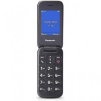 PANASONIC Telefono Movil de Tapa con Boton Sos KX-TU400 Gris