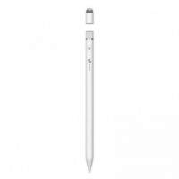 Stylus Pen Lapiz Pencil Plus Eotec Usb-c para Android + Ios + Windows White  LEOTEC