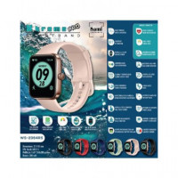 SAMI Reloj Inteligente Xtreme Pro con Gps/resistente Agua/nivel Stress/cardiaco/oxigeno Rosa
