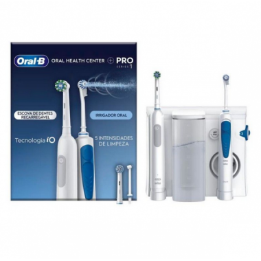 Centro Dental Oral-b Pro 1 Blanco + Irrigador Oxyjet  BRAUN