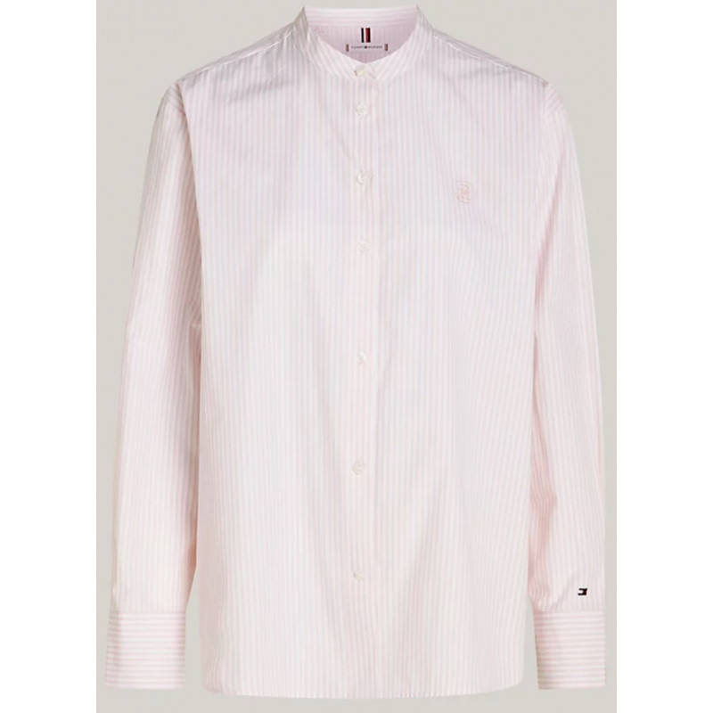 Camisa rosa discount tommy hilfiger mujer