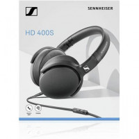 Senheiser Auricular Casco con Cable HD 400S Microfono Negro  SENNHEISER