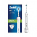 Oral B Cepillo Dientes Electrico Clean&protect Cross Action D501.513.2 Blanco  ORAL-B