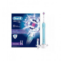 Oralb Cepillo Dientes Electrico PRO1 770 3D+ 2 Cabezales D16.524-U  ORAL-B