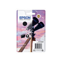 Tinta EPSON 502 Negro 4.6ML 210 Pág (C13T02V14010)