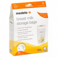 25 Bolsas de Congelacion Leche Materna  MEDELA