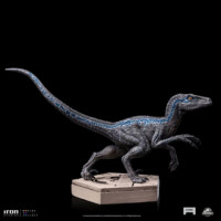 Figura Blue Velociraptor   Jurassic World  IRON STUDIOS