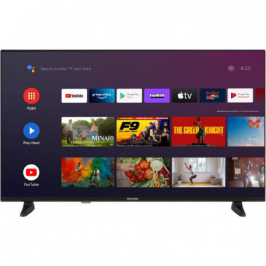 TV NEVIR NVR-8072-24RD2S (24'' - 61 cm - HD - Android Tv- con cargador 12V  Caravanas y camping)