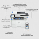 Impresora Mfp HP Laser Monocromo Laserjet Pro 4102FDN Wifi Duplex White