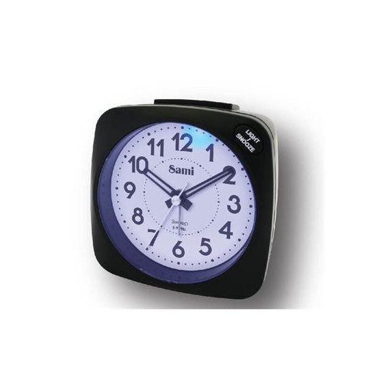 SAMI S-9980L Reloj Despertador Analogico Silencioso - Guanxe Atlantic  Marketplace