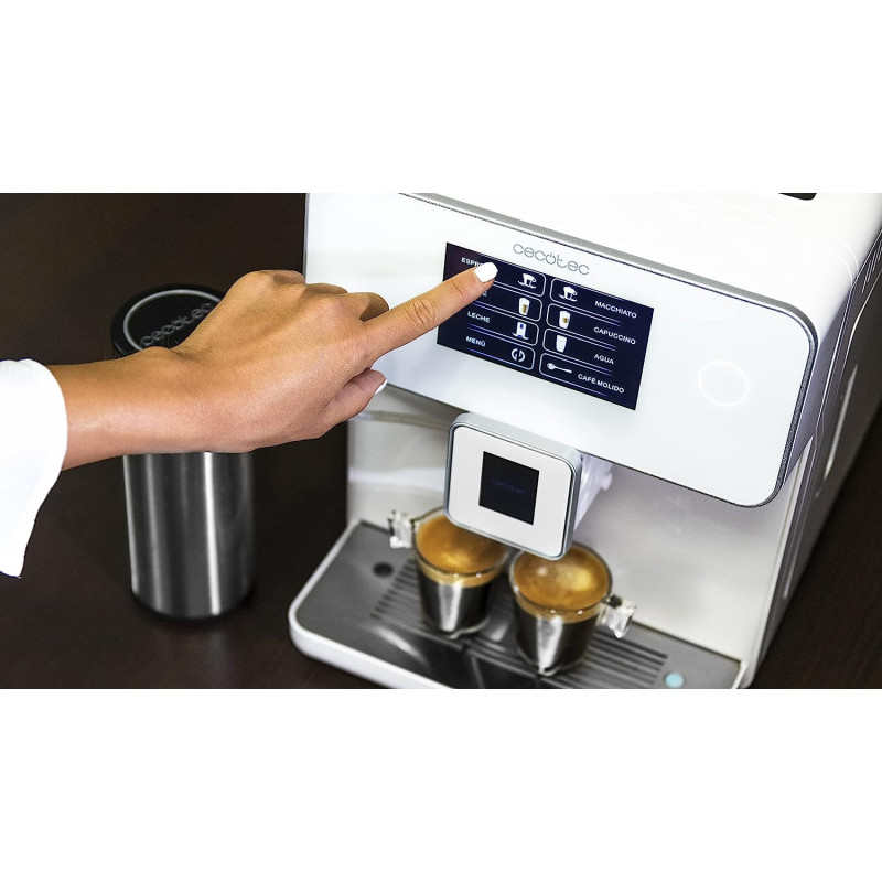 Power Matic-ccino 8000 Touch Serie Bianca S Cafetera superautomática Cecotec