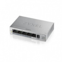 ZYXEL Switch GS1005-HP No Gestionado 5 Puertos Gigabit Poe+