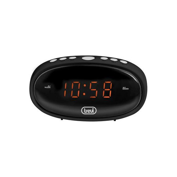 TREVI Reloj Despertador Digital Jumbo EC880 Negro