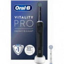 Oral B Cepillo Electrico Vitality Pro Negro Protectxclean  ORAL-B