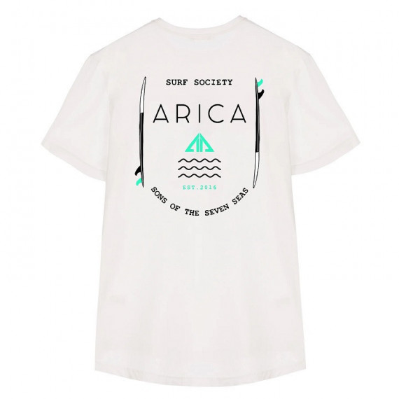 Camiseta ARICA Seven Seas Blanco