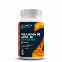 Vitamina D3+K2 Synestia (120 Perlas – 310 Mg)  SYNESTIA BIOLOGY