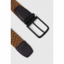 Cinturón Textil Trenzado Elástico Tech 3.5 de TOMMY HILFIGER