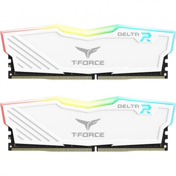 Memoria Ram 16GB (2X8GB) Teamgroup Delta DDR4 3200MHZ Rgb White  TEAM GROUP