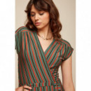 Vestidos Vestido KING LOUIE Abigail Castillo Stripe