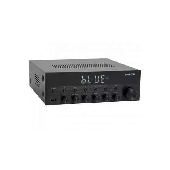 FONESTAR Amplificador Estereo AS-1515 BLUETOOTH,USB,MP3,RADIO Fm 15+15W Rms