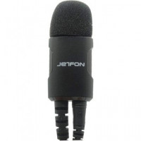 JETFON Microauricular para Motorola 2PIN Orejero Negro JR-E1703