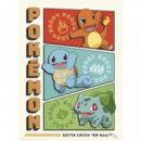 Pack 9 Posters Pokemon  GB EYE