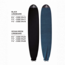 Funda Tela Longboard SURFLOGIC 9'2 Ocean Green