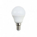 Bombilla Led Esférica E14 P45 7W Blanco Neutro