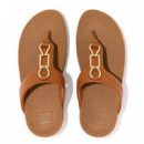 Sandalias de Dedo Hallye Chain Leather Toe-post  FIT-FLOP