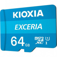 Memoria Micro Sd 64GB TOSHIBA KIOXIA Xc C10 + Adaptador Sd