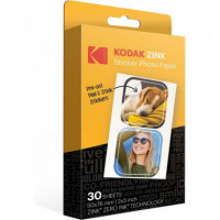 KODAK Zink Sticker Photo Paper 2X3' 30 Hojas