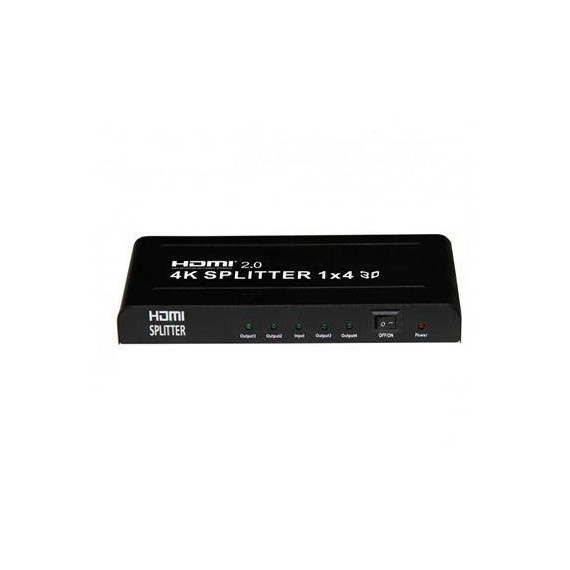 SURMEDIA DIVI4 Splitter HDMI 1 Entrada- 4 Salidas