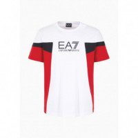 Camiseta White  EA7 EMPORIO ARMANI 7