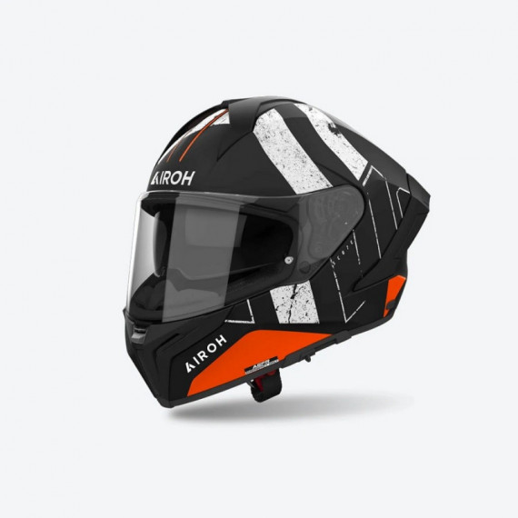 CASCO AIROH MATRYX SCOPE ORANGE MAT