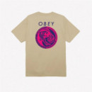 Camiseta OBEY  Yin Yang Panthers