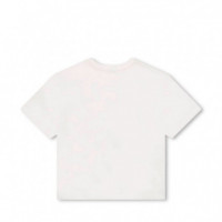 Camiseta T12+ Blanco  Negro Kids  MARC JACOBS