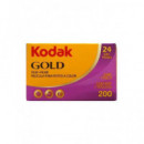 KODAK Carrete Pelicula para Fotos 24 Exp Gold