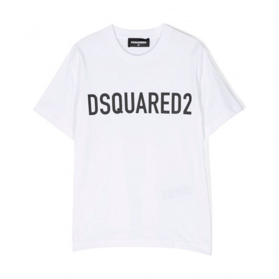 Camiseta Relax-eco White Kids  DSQUARED2
