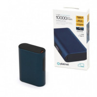 PLATINET Powerbank 10.000MAH Type-c Tactl Mini Azul