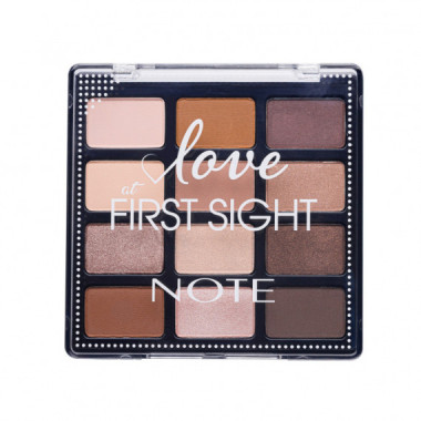 NOTE Love At First Sight Eyeshadow Palette 201 Daily Routine