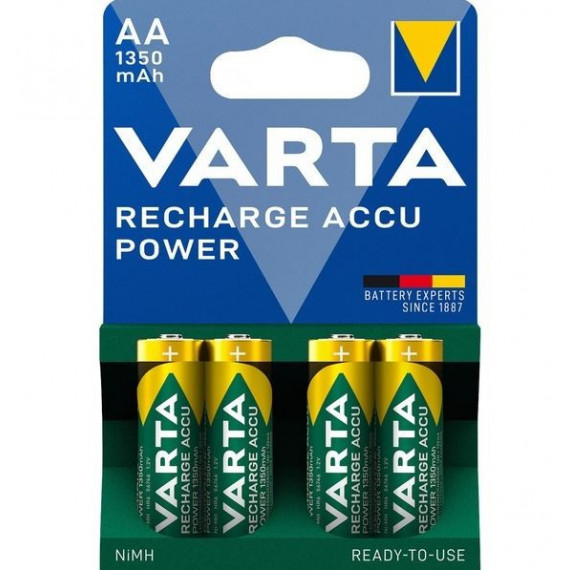 Pilas Recargables Accu Power VARTA 1350MAH (aa)