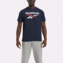 Camiseta con Logo Grande  REEBOK