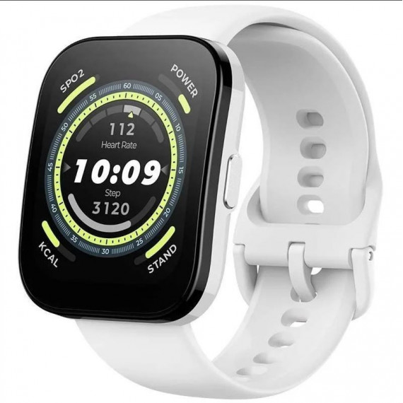 AMAZFIT Smartwatch Bip 5/ Blanco Crema Notificaciones/ Frecuencia Cardiaca/ GPS