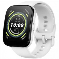 AMAZFIT Smartwatch Bip 5/ Blanco Crema Notificaciones/ Frecuencia Cardiaca/ GPS