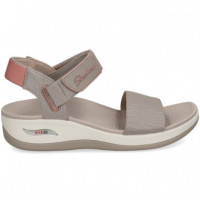 Carmelita Velcro Taupe  SKECHERS