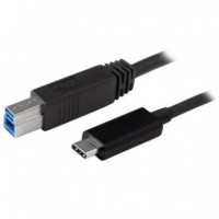 Cable USB 3.1 STARTECH Usb-c/m - Usb-b/m 1M Black