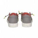 Talon Gris Wallabee Multicolor  HEY DUDE